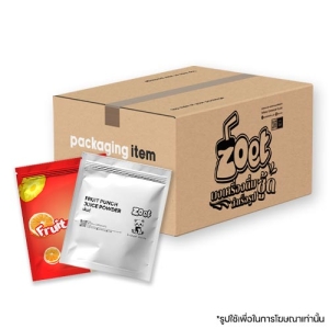 ผงเครื่องดื่มรสพั้นซ์ แบบกล่อง 24 ซอง