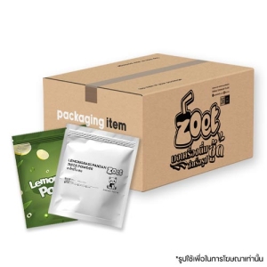 ผงเครื่องดื่มรสตะไคร้ใบเตย แบบกล่อง 24 ซอง