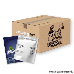 ผงเครื่องดื่มรสบลูเบอร์รี่ แบบกล่อง 24 ซอง