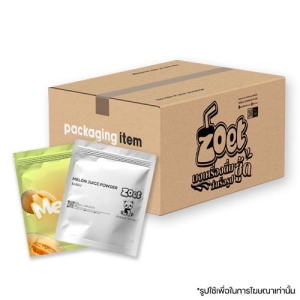 ผงเครื่องดื่มรสเมล่อน แบบกล่อง 24 ซอง