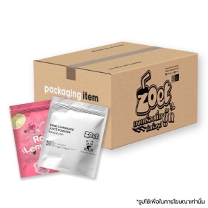 ผงเครื่องดื่มรสโรสเลมอนเนด แบบกล่อง 24 ซอง